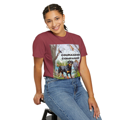 Courageous Companion Unisex Garment-Dyed T-shirt