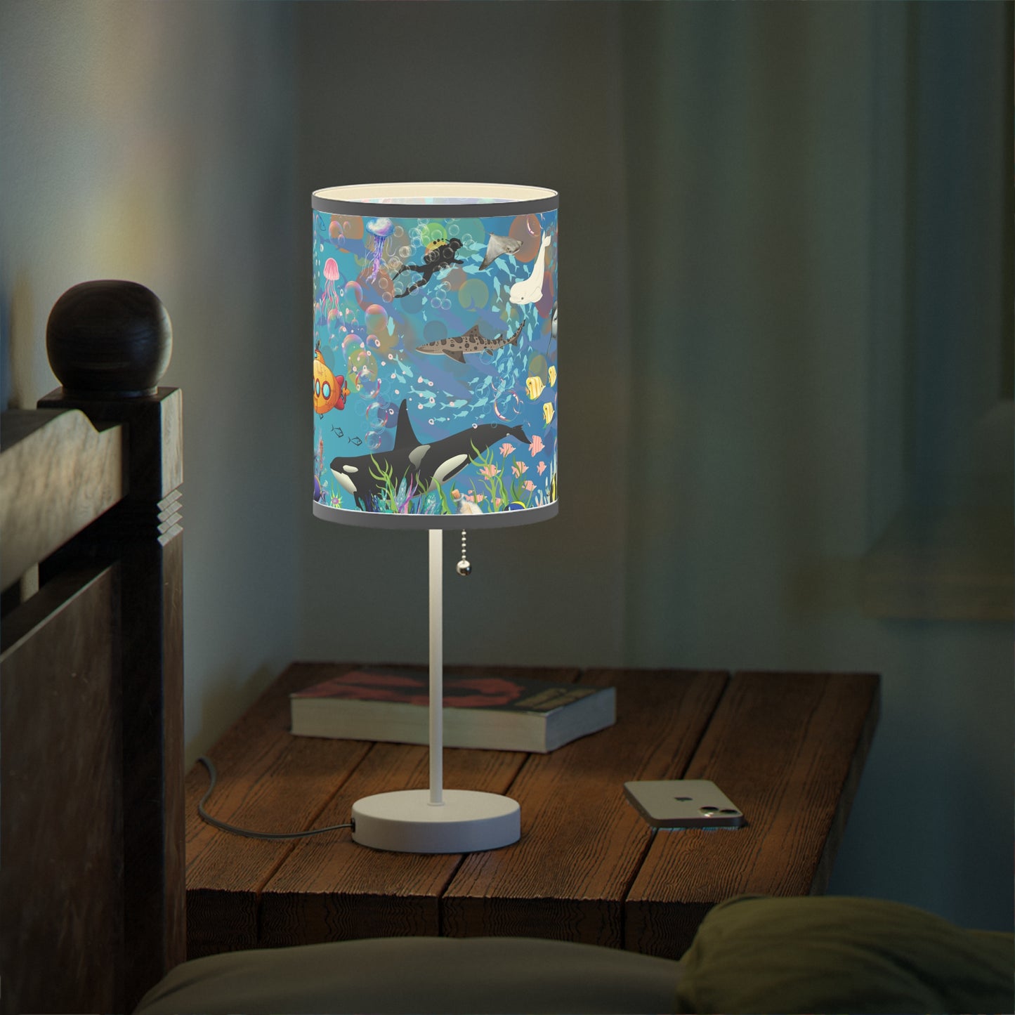 Ocean View Lamp on a Stand, US|CA plug