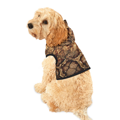 Pet Hoodie Python Brown