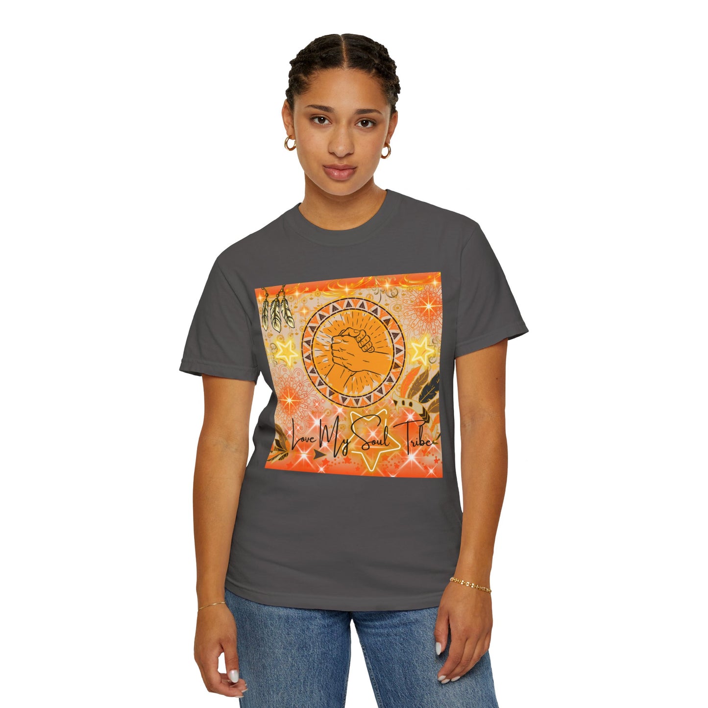 Love My Soul Tribe Unisex Garment-Dyed T-shirt