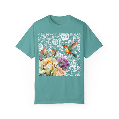 Hummingbird 2 Unisex Garment-Dyed T-shirt
