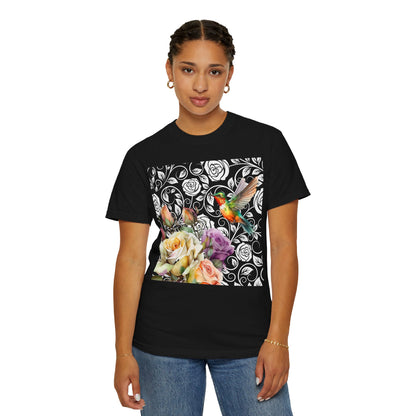 Hummingbird 2 Unisex Garment-Dyed T-shirt