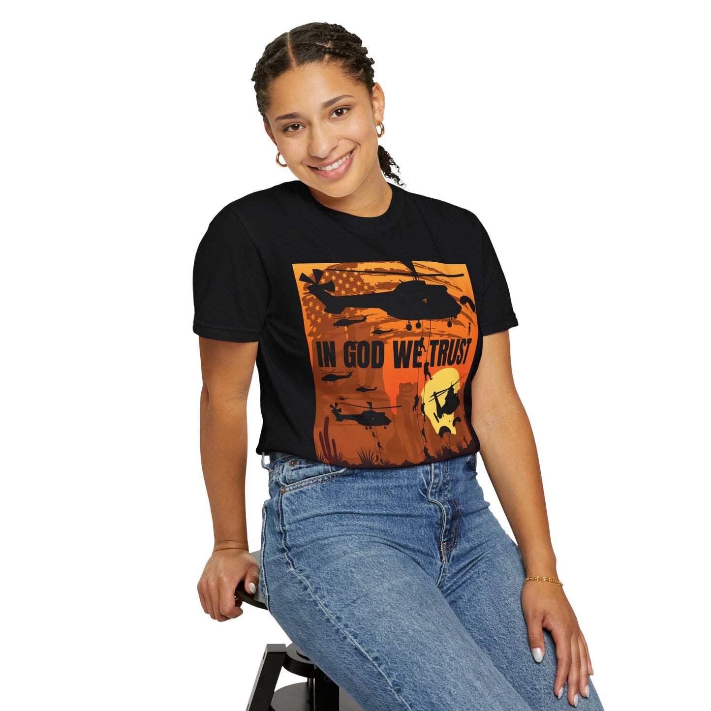 In God We Trust Unisex Garment-Dyed T-shirt