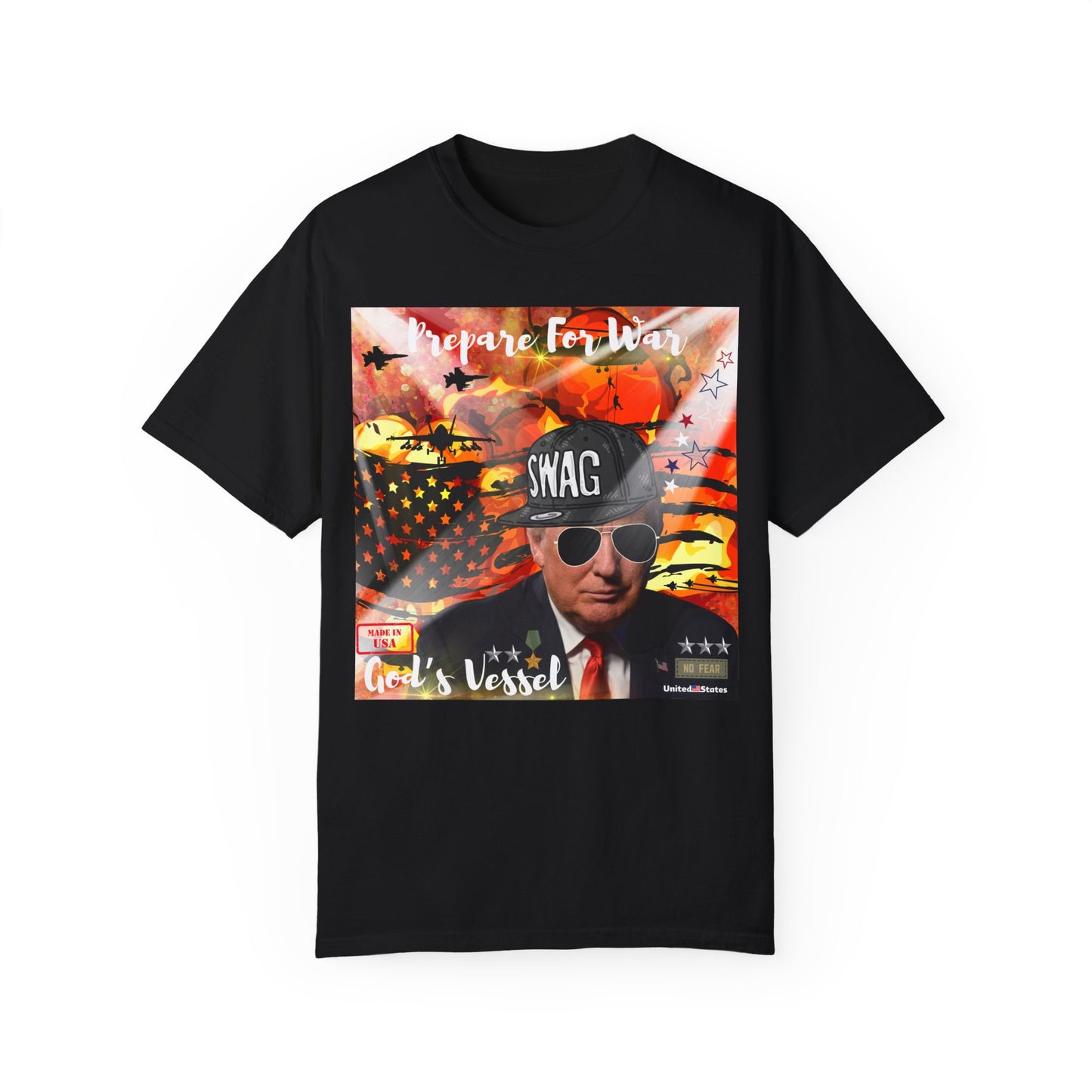 God's Vessel Unisex Garment-Dyed T-shirt