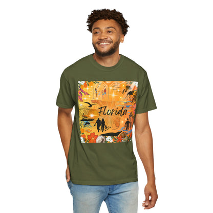 Florida Unisex Garment-Dyed T-shirt