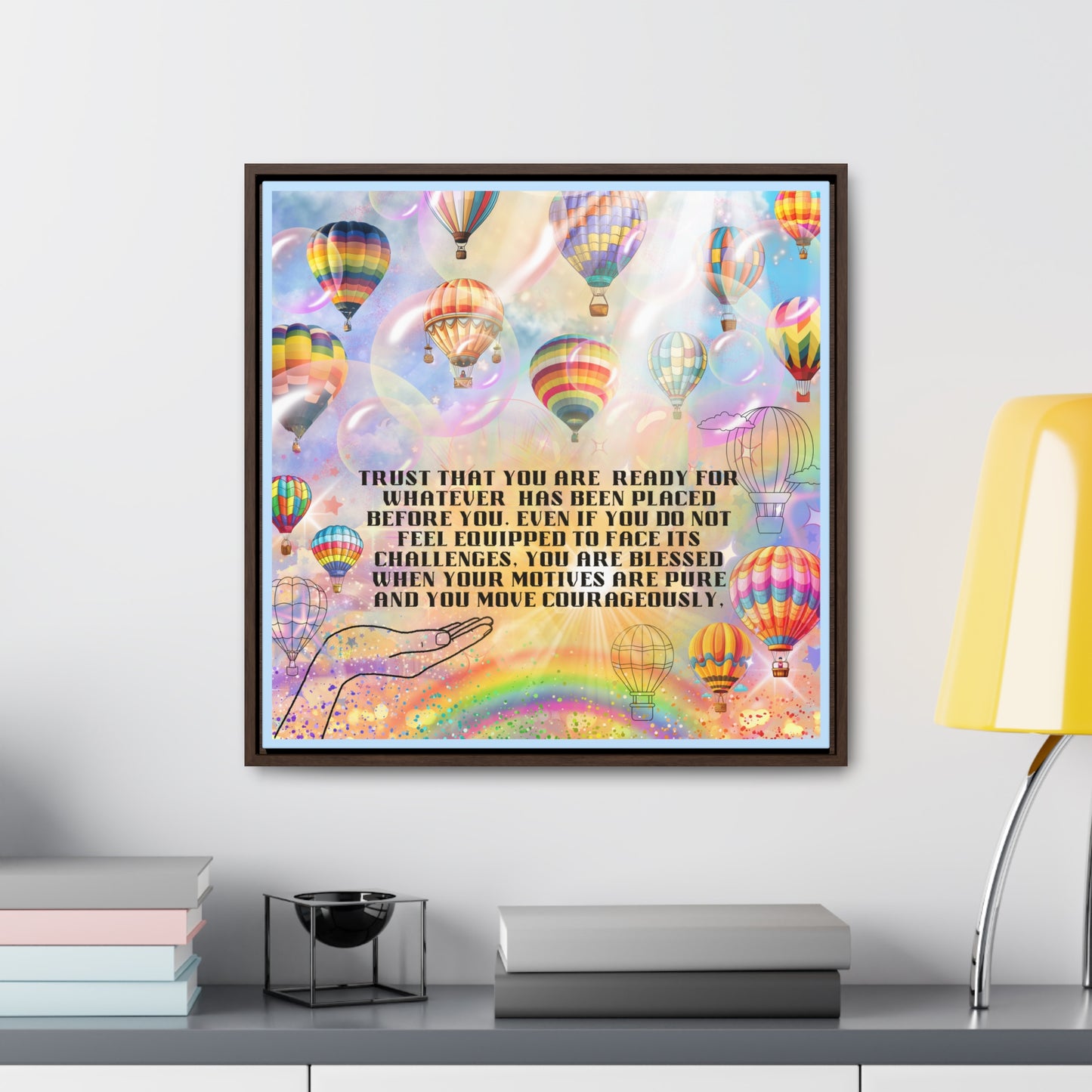 Trust that You Are Ready Canvas Wall Art