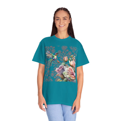 Hummingbird 1 Unisex Garment-Dyed T-shirt
