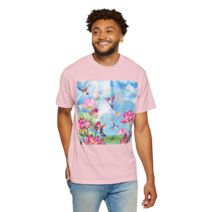 Sipping On Sunshine Unisex Garment-Dyed T-shirt