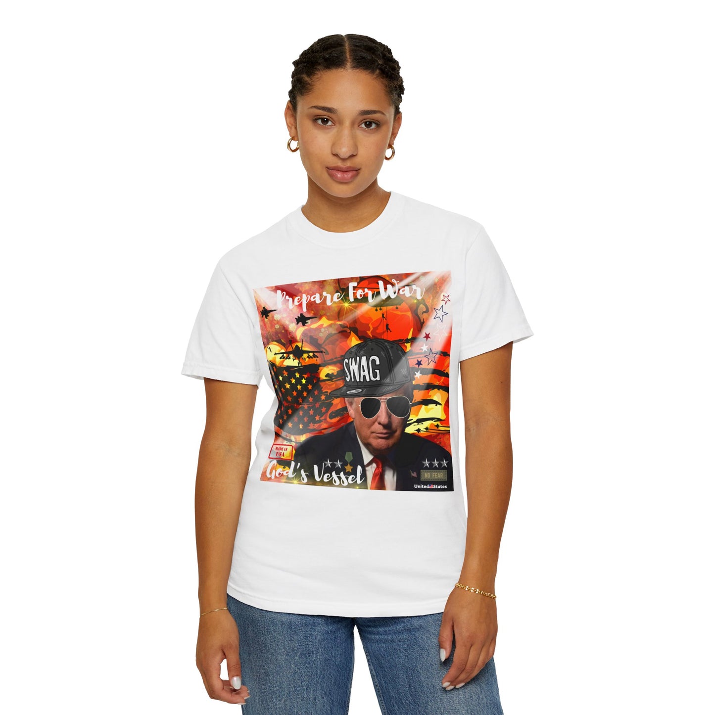 God's Vessel Unisex Garment-Dyed T-shirt