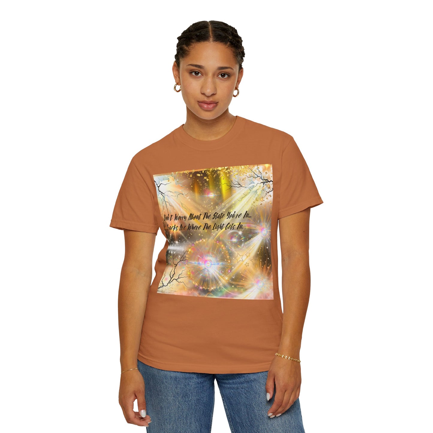 Don't Worry Unisex Garment-Dyed T-shirt