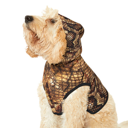 Pet Hoodie Python Brown