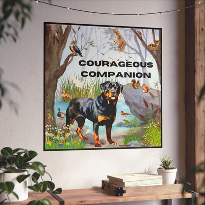 Courageous Companion Fine Art Posters