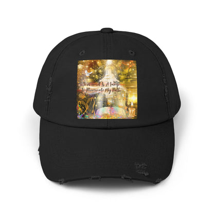 Your Word Unisex Distressed Cap