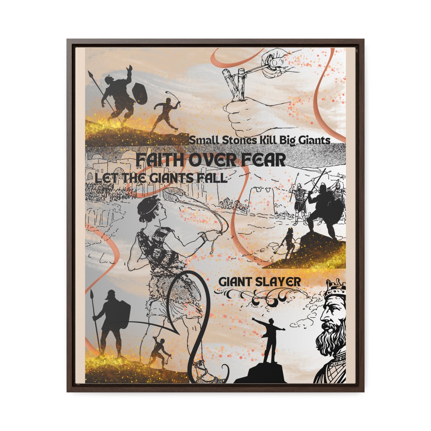 Faith Over Fear Canvas Wall Art