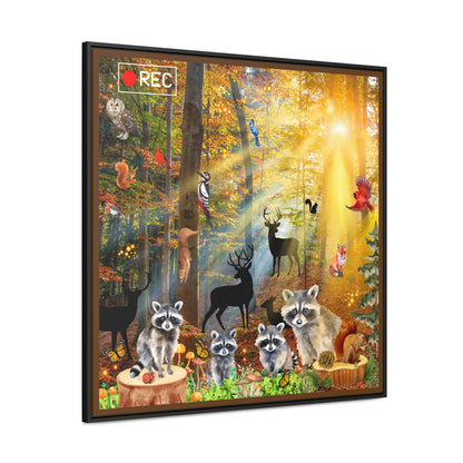 Take A Hike Gallery Canvas Wraps, Square Frame