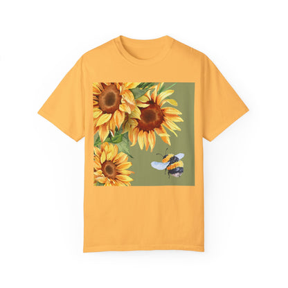 Bee 3 Unisex Garment-Dyed T-shirt