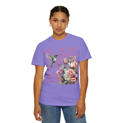 Hummingbird 1 Unisex Garment-Dyed T-shirt