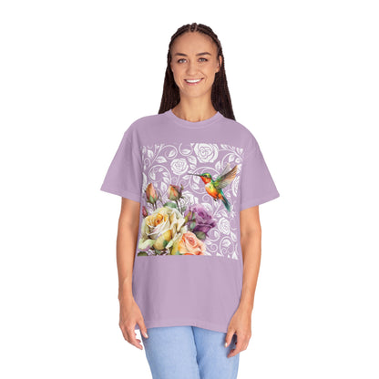 Hummingbird 2 Unisex Garment-Dyed T-shirt