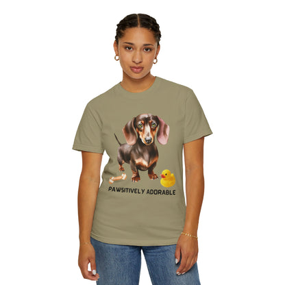 Pawsitively Adorable Unisex Garment-Dyed T-shirt