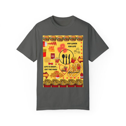 Eat The Fries Unisex Garment-Dyed T-shirt