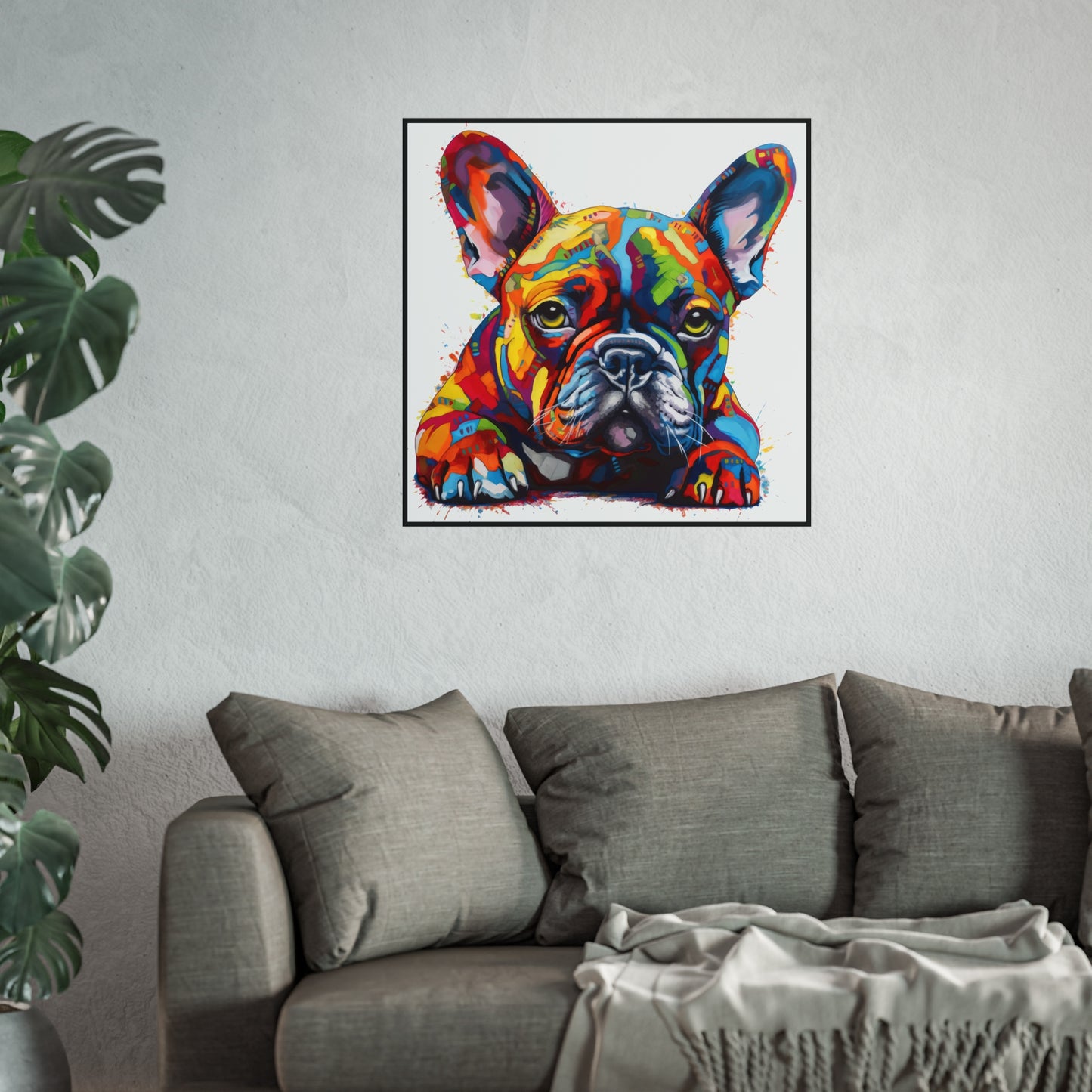 Frenchie In Color 3 Fine Art Posters