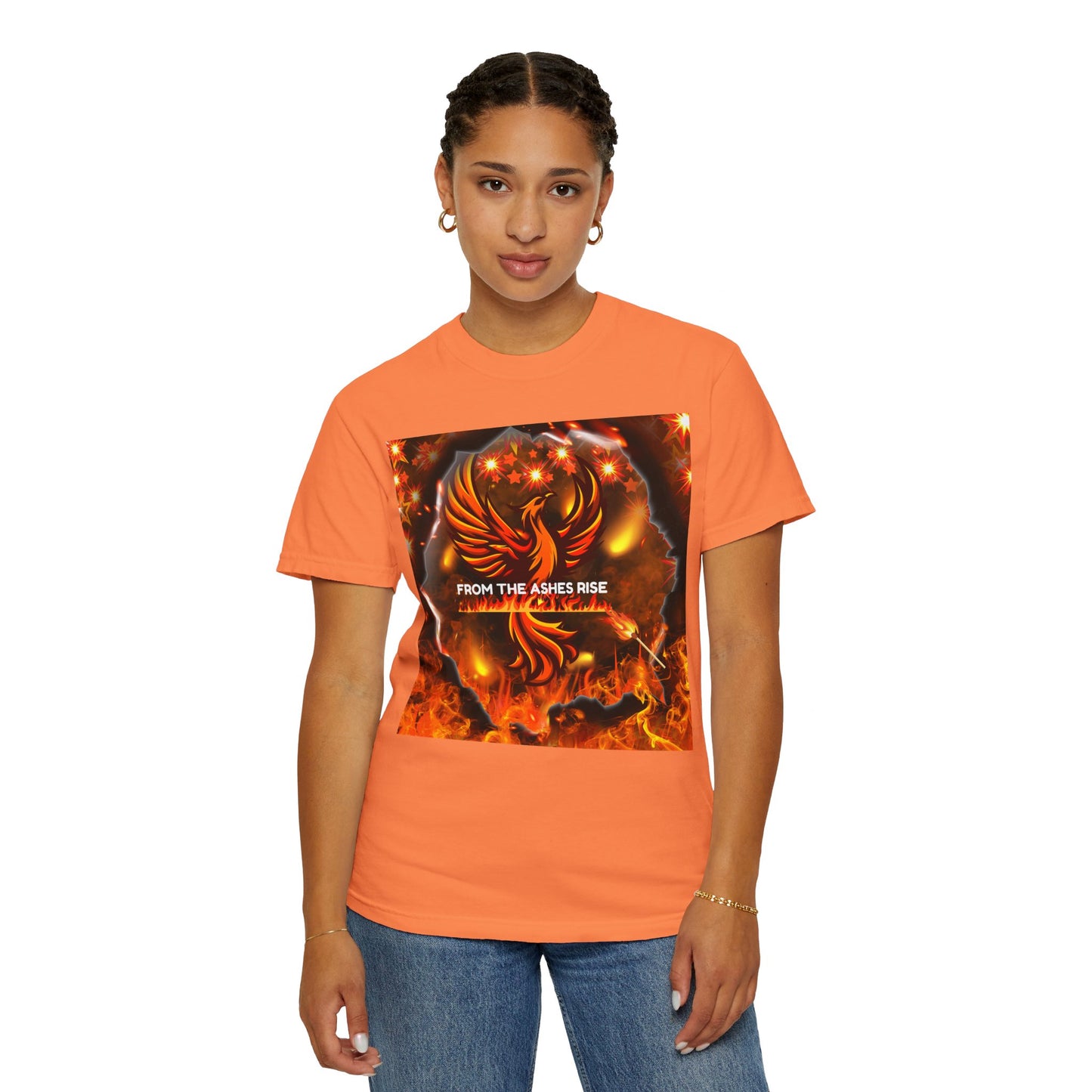 From The Ashes Rise Unisex Garment-Dyed T-shirt