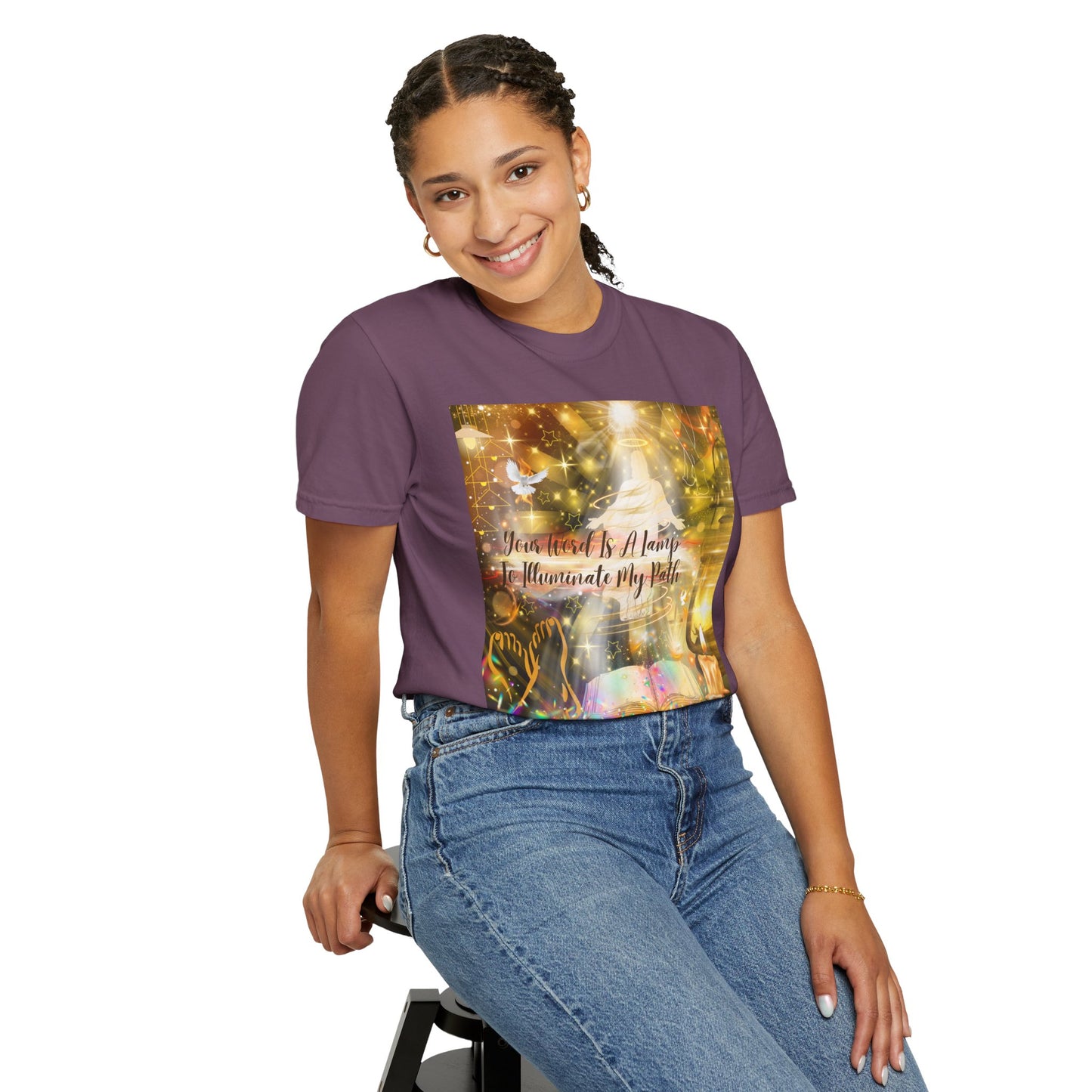 Your Word Unisex Garment-Dyed T-shirt