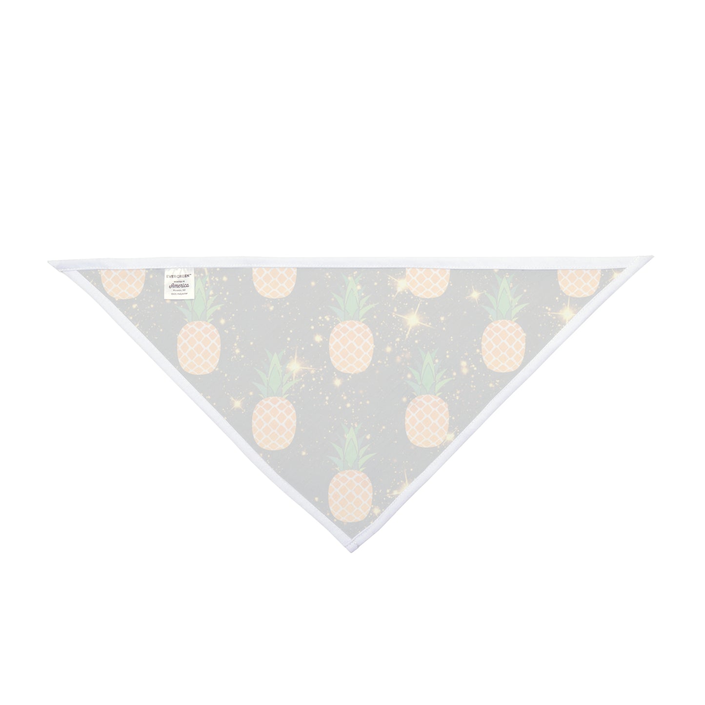 Pet Bandana Pineapple Sparkle