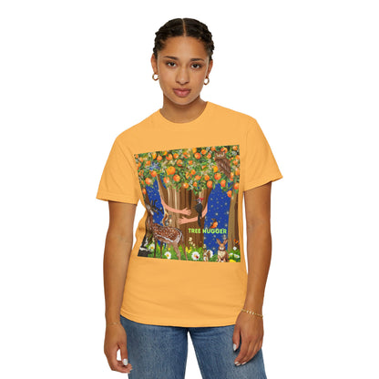 Tree Hugger Unisex Garment-Dyed T-shirt