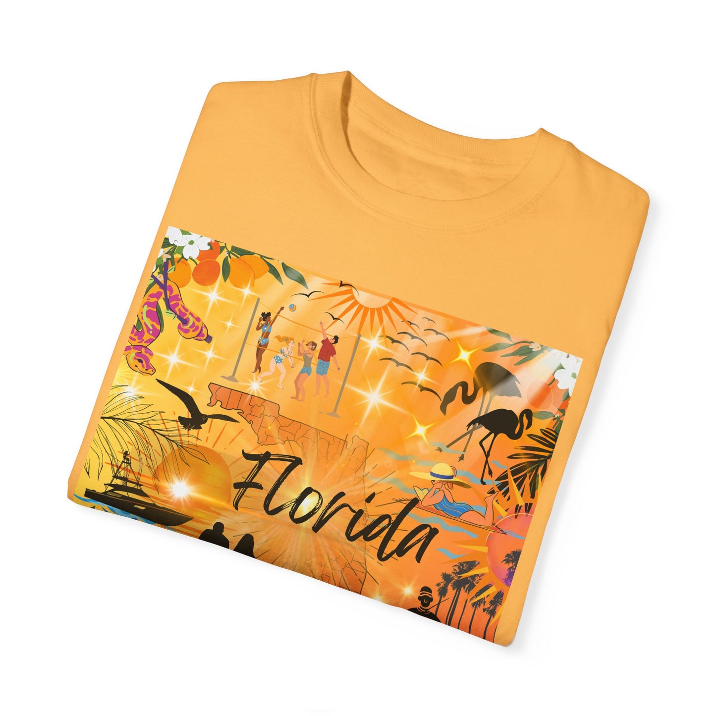 Florida Unisex Garment-Dyed T-shirt