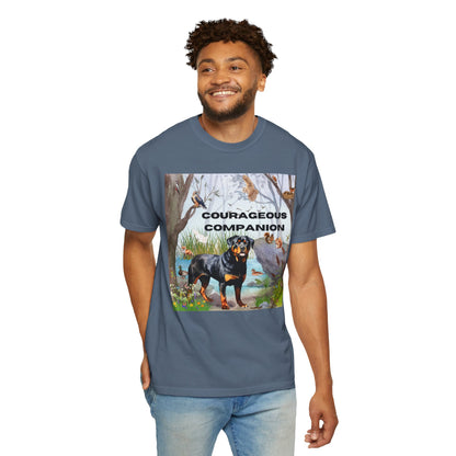 Courageous Companion Unisex Garment-Dyed T-shirt