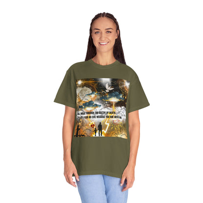 I Fear No Evil Unisex Garment-Dyed T-shirt