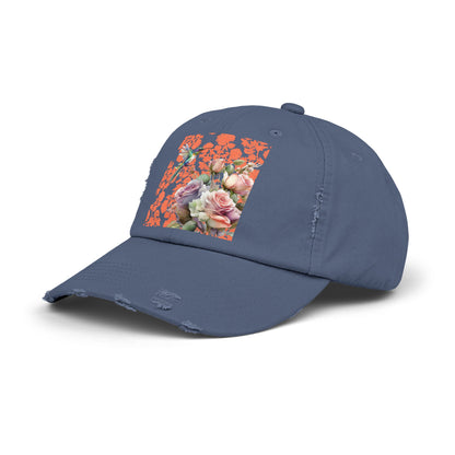 Hummingbird 1 Unisex Distressed Cap