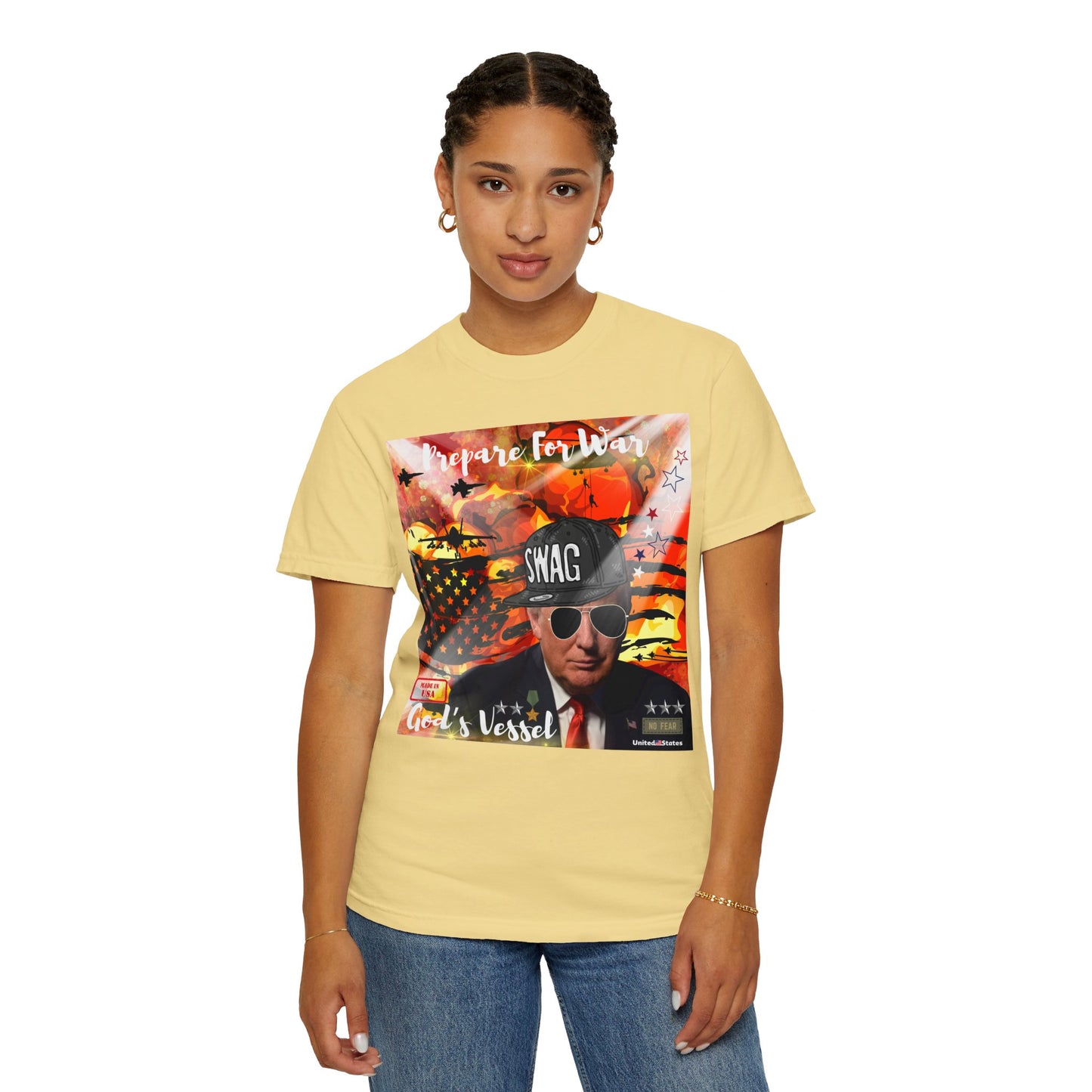 God's Vessel Unisex Garment-Dyed T-shirt