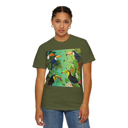 Toucans Unisex Garment-Dyed T-shirt