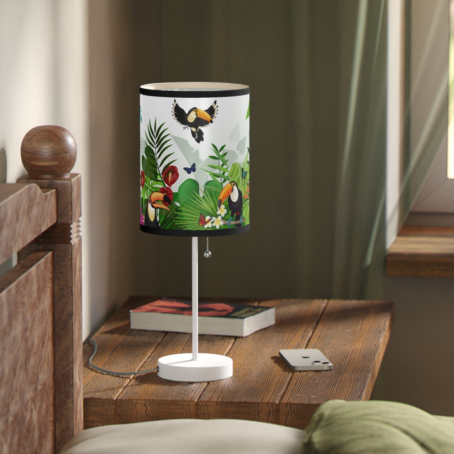 Feathered Friends Lamp on a Stand, US|CA plug