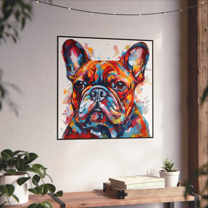 Frenchie In Color 5 Fine Art Posters