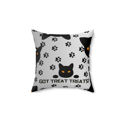 Got Treat Treats Spun Polyester Square Pillow