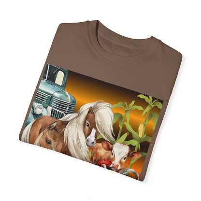 The Farm Unisex Garment-Dyed T-shirt