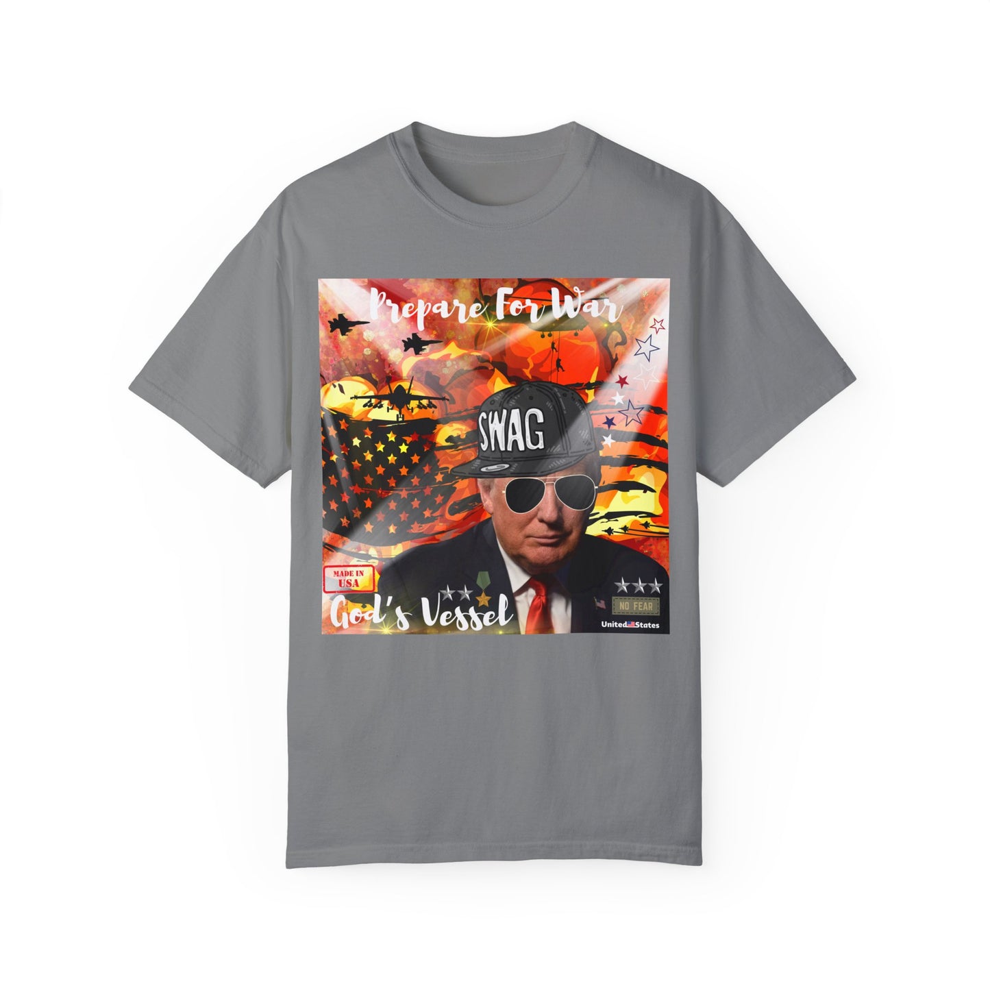 God's Vessel Unisex Garment-Dyed T-shirt