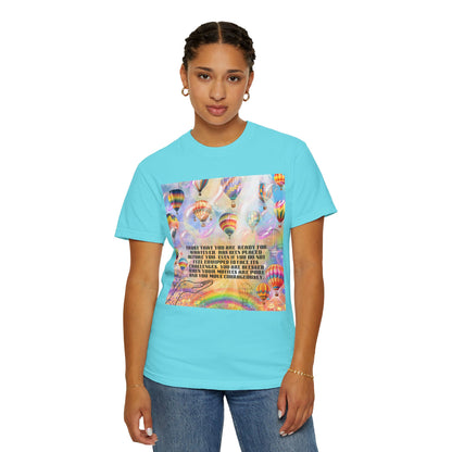 Trust That You Are Ready Unisex Garment-Dyed T-shirt