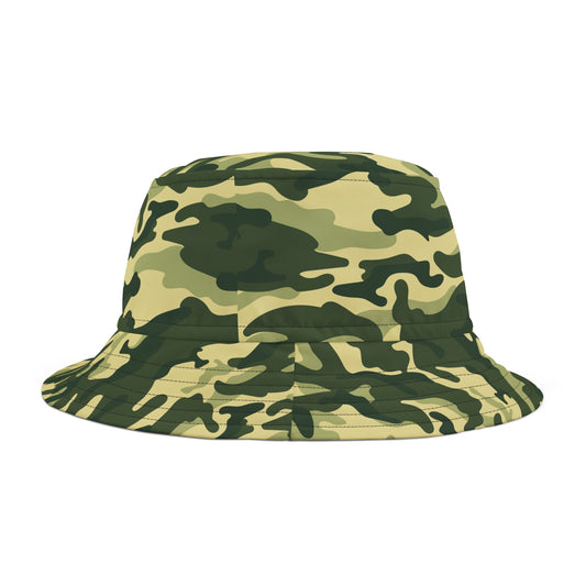 Bucket Hat (AOP) Camo Green