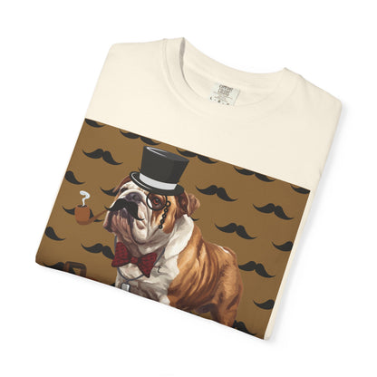 Pawsitively Dapper Unisex Garment-Dyed T-shirt