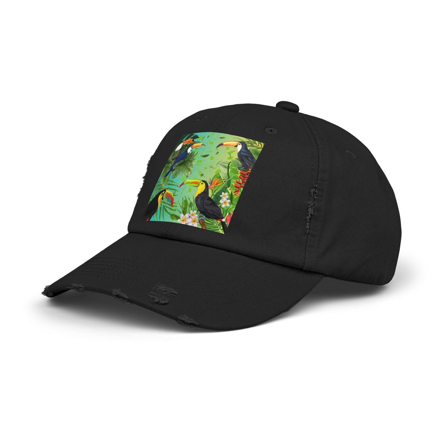 Toucans Unisex Distressed Cap