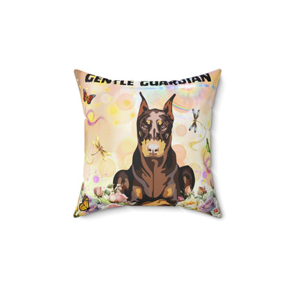 Gentle Guardian Spun Polyester Square Pillow