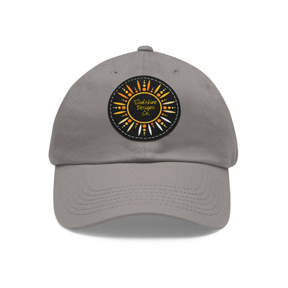 Soulshine Designs Co. Dad Hat with Leather Patch (Round)