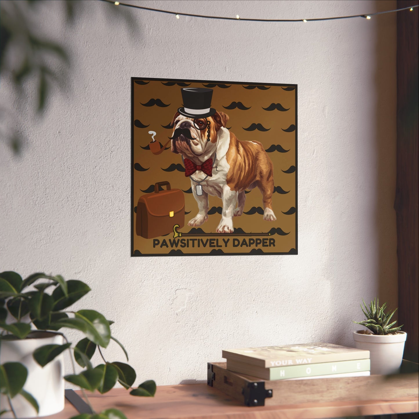 Pawsitively dapper Fine Art Posters