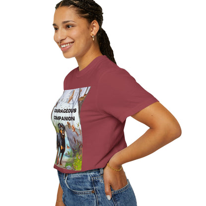 Courageous Companion Unisex Garment-Dyed T-shirt