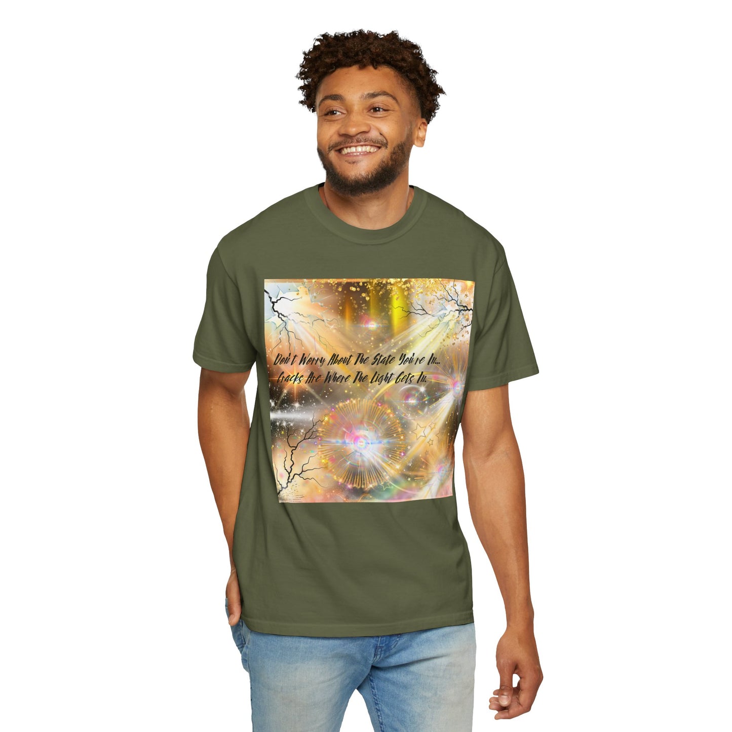 Don't Worry Unisex Garment-Dyed T-shirt