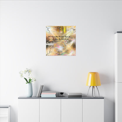 Don't Worry - Inspirational Wall Art, Motivational Decor, Home Office Artwork, Uplifting Canvas, Modern Room Statement